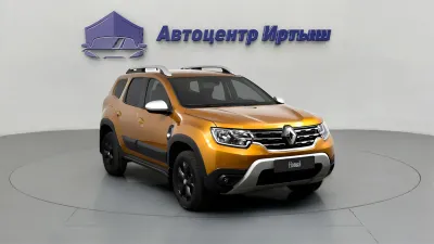 Автомобиль Renault Duster, 1.3 л, полный привод, Вариатор, бензин в наличии в Омске