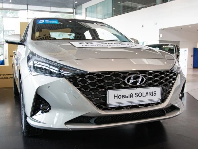 Автомобиль Hyundai Solaris, 1.6 л, передний привод, АКПП, бензин в наличии в Краснодаре
