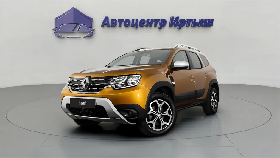 Автомобиль Renault Duster, 1.3 л, полный привод, Вариатор, бензин в наличии в Омске